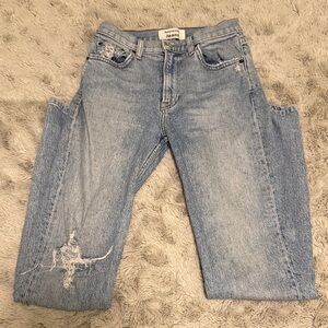 Reformation Light Blue Denim Jeans BLACK FRIDAY SALE